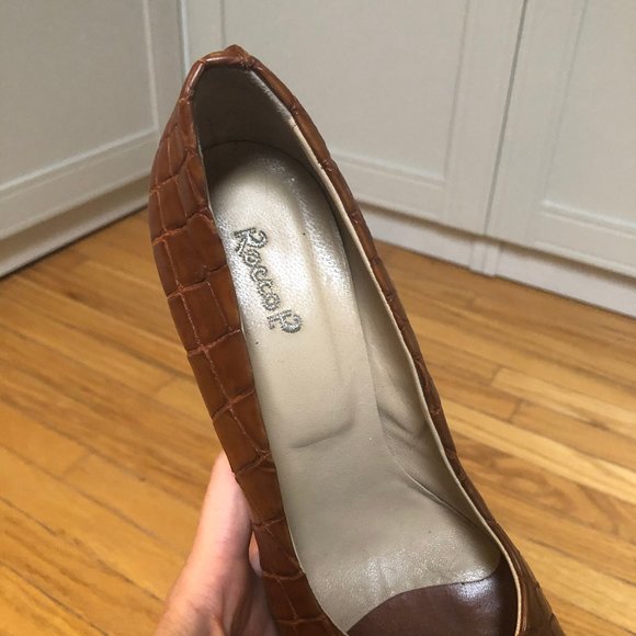 Rocco P peep toe heels - Picture 4 of 6